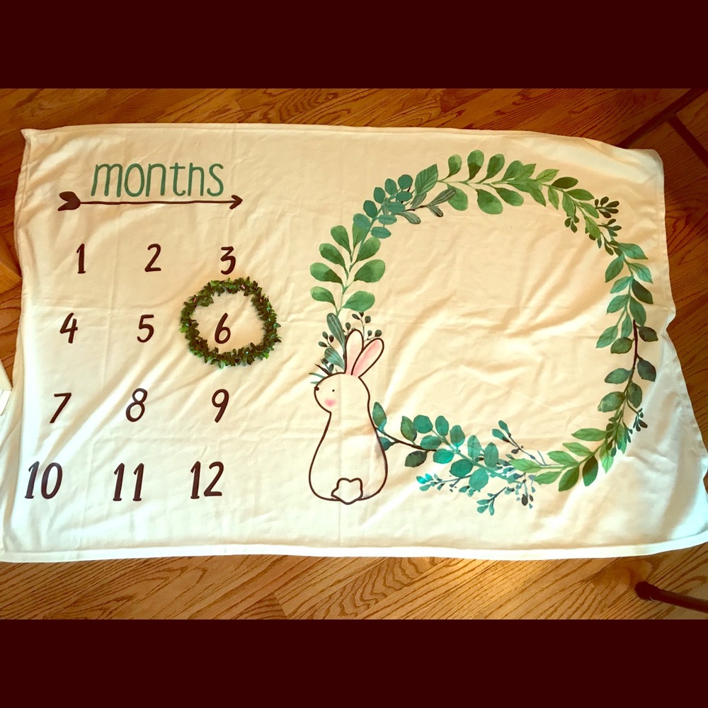 Monthly Milestone Photo Blanket